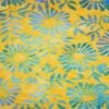 Feldman Premium Indonesia Batik Blue & Green Daisy Fabric 2 Feldman Premium Indonesia Batik Blue & Green Daisy Fabric -Michaels Shop 10607620 2