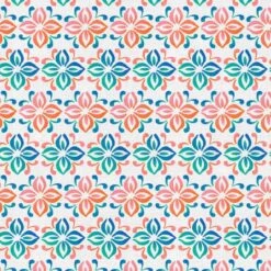 Fabric Editions White Belle Geometric Cotton Fabric -Michaels Shop 10735264 3