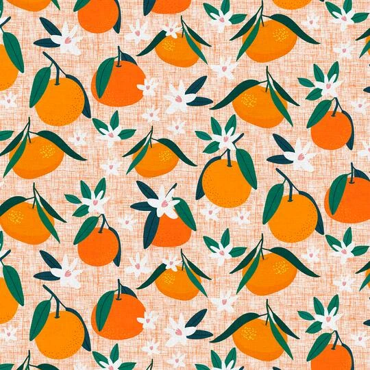 Madcap Cottage Prints Charming Orange Blooms Cotton Fabric Madcap Cottage Prints Charming Orange Blooms Cotton Fabric -Michaels Shop 10735298 1 1