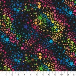 Fabric Traditions Rainbow Stars Cotton Fabric 4 Fabric Traditions Rainbow Stars Cotton Fabric -Michaels Shop 10736186 2