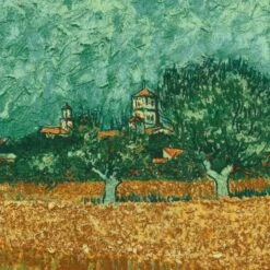 Robert Kaufman Van Gogh Field Scene Cotton Fabric 3 Robert Kaufman Van Gogh Field Scene Cotton Fabric -Michaels Shop 10737411 1 1
