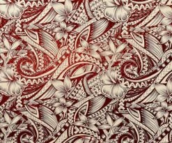 1 Yard Hibiscus Plumeria Polynesian Tattoo Polyester Foil Fabric, 36" X 60" Yard Unique Floral Shine For Apparel & Crafts Black & Silver 4 1 Yard Hibiscus Plumeria Polynesian Tattoo Polyester Foil Fabric, 36" X 60" Yard Unique Floral Shine For Apparel & Crafts Black & Silver -Michaels Shop 1152996157772436400 2