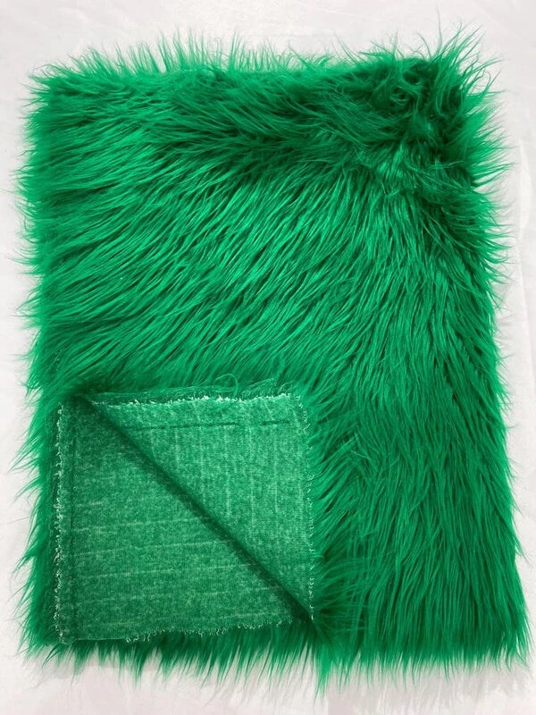 1 Yard Shaggy Vegan Faux Fox Fur Fabric for Crafting Decor and Costumes Kelly Green 1 Yard Shaggy Vegan Faux Fox Fur Fabric For Crafting Decor And Costumes Kelly Green -Michaels Shop 137707106885040 1