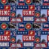 Sykel Enterprises U.S Marine Fleece Fabric By The Yard 2 Sykel Enterprises U.S Marine Fleece Fabric By The Yard -Michaels Shop 13880531978672