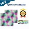 Digital Tetris Printed Spandex Fabric -Michaels Shop 141501015708208