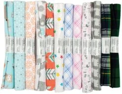 Fabric Palette Fat Quarter Assortment 18"X21" 1/Pkg-Flannel Assortment 3 Fabric Palette Fat Quarter Assortment 18"X21" 1/Pkg-Flannel Assortment -Michaels Shop 144119912937133705 2
