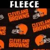 Licensed NFL Cleveland Browns Fleece 6736-D Fabric By The Yard 2 Licensed NFL Cleveland Browns Fleece 6736-D Fabric By The Yard -Michaels Shop 152132953912880