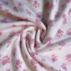 FabricLA Fleece Fabric By The Yard 72"X60" Inch Wide Polar Fleece Soft, Blanket, - Baby Pink Small Paws - 2 Yards 2 FabricLA Fleece Fabric By The Yard 72"X60" Inch Wide Polar Fleece Soft, Blanket, - Baby Pink Small Paws - 2 Yards -Michaels Shop 152454386821456