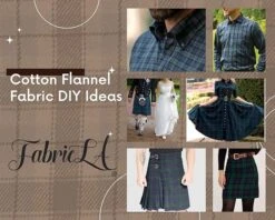 FabricLA 100% Cotton Flannel Fabric - 58/60" Inches (150 CM) - Cotton Tartan Flannel Fabric - Use As Blanket, PJ, Shirt, Cloth Flannel Craft Fabric - Blue & Green, 5 Continuous Yard 7 FabricLA 100% Cotton Flannel Fabric - 58/60" Inches (150 CM) - Cotton Tartan Flannel Fabric - Use As Blanket, PJ, Shirt, Cloth Flannel Craft Fabric - Blue & Green, 5 Continuous Yard -Michaels Shop 152782381882080