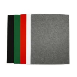 3.2mm Thick Acrylic Felt Sheets – 12" X 18" Multi-Color Or Single Color Options Multi Pack