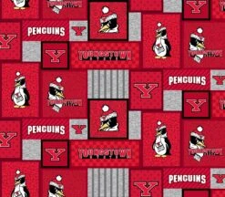 Sykel Enterprises-Youngstown State University Fleece Fabric-Youngstown Penguins Buffalo Plaid Fleece Blanket Fabric-Sold By The Yard 4 Sykel Enterprises-Youngstown State University Fleece Fabric-Youngstown Penguins Buffalo Plaid Fleece Blanket Fabric-Sold By The Yard -Michaels Shop 16941691857376 2