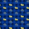 Sykel Enterprises-University Of Pittsburgh Fleece Fabric-Pitt Panthers Buffalo Plaid Fleece Blanket Fabric-Sold By The Yard -Michaels Shop 16941817686496