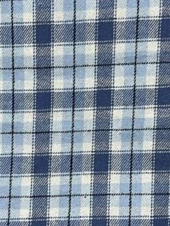 FabricLA 100% Cotton Flannel Fabric - 58/60" Inches (150 CM) - Cotton Tartan Flannel Fabric - Use As Blanket, Quilting, Sewing, PJ, Shirt, Cloth Flannel Craft - Blue Flannel Plaid, 10 Continuous Yard -Michaels Shop 16941961550560 2