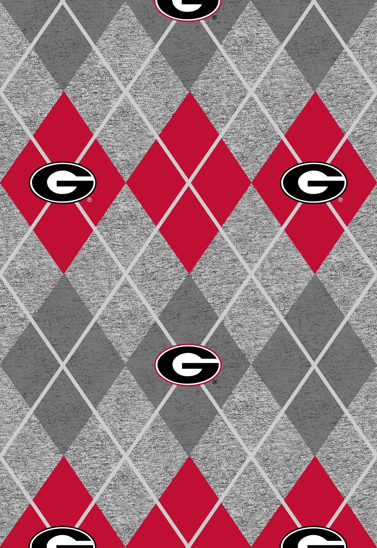 Sykel Enterprises-University of Georgia Fleece Fabric-Georgia Bulldogs Heather Argyle Fleece Blanket Fabric-Sold by the yard Sykel Enterprises-University Of Georgia Fleece Fabric-Georgia Bulldogs Heather Argyle Fleece Blanket Fabric-Sold By The Yard -Michaels Shop 16942487988704 2