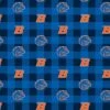 Sykel Enterprises-Boise State University Fleece Fabric-Boise State Broncos Buffalo Plaid Fleece Blanket Fabric-Sold By The Yard