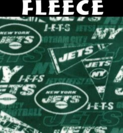 Licensed NFL New York Jets Retro Fleece 70293D Fabric By The Yard