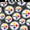 Licensed NFL Pittsburgh Steelers Gray Logo Fleece 70356-D Fabric By The Yard 1 Licensed NFL Pittsburgh Steelers Gray Logo Fleece 70356-D Fabric By The Yard -Michaels Shop 176019511522864