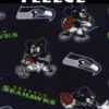 Licensed NFL Seattle Seahawks Mickey Mouse Fleece 70210D Fabric By The Yard 1 Licensed NFL Seattle Seahawks Mickey Mouse Fleece 70210D Fabric By The Yard -Michaels Shop 176020380005936