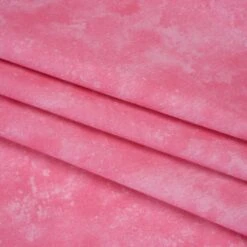 1 Yard Bubblegum Pink Quilting Cotton Lightweight Abstract Print 44 Inch Wide