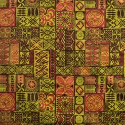 1 Yard Traditional Polynesian Tapa Design Fabric, 100% Polyester, 60 Inches Width Fuchsia -Michaels Shop 192710809904048 1