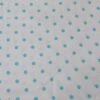 GENERIC White With Aqua Dots By The 48 Inch Long Piece -Michaels Shop 20435913483184