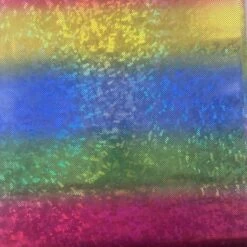 1 Yard Rainbow Shattered Glass Hologram Spandex Fabric 58/60 Inch Width -Michaels Shop 20437313070000 3