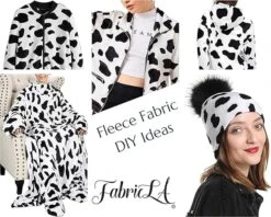 FabricLA Fleece Fabric By The Yard 72"X60" Inch Wide Polar Fleece Soft, Blanket, - Baby Pink Small Paws - 2 Yards -Michaels Shop 209947523688784