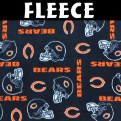 Licensed NFL Chicago Bears Fleece 6321D Fabric By The Yard 3 Licensed NFL Chicago Bears Fleece 6321D Fabric By The Yard -Michaels Shop 214812456728112 1
