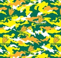 Sykel Enterprises-University Of Oregon Fleece Fabric-Oregon Ducks Camouflage Fleece Blanket Fabric-Sold By The Yard 4 Sykel Enterprises-University Of Oregon Fleece Fabric-Oregon Ducks Camouflage Fleece Blanket Fabric-Sold By The Yard -Michaels Shop 221975067126240 2