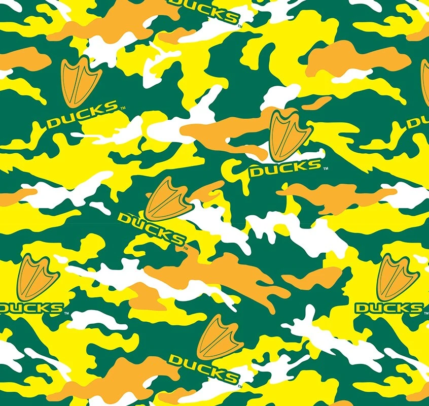 Sykel Enterprises-University of Oregon Fleece Fabric-Oregon Ducks Camouflage Fleece Blanket Fabric-Sold by the yard Sykel Enterprises-University Of Oregon Fleece Fabric-Oregon Ducks Camouflage Fleece Blanket Fabric-Sold By The Yard -Michaels Shop 221975067126240 2