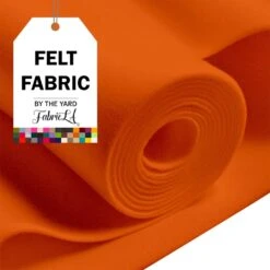 FabricLA Acrylic Felt Fabric - 72" Inch Wide 1.6mm Thick Felt By The Yard - Use Soft Felt Sheets For Sewing, Cushion, And Padding, DIY Arts & Crafts (1 Yard, Light Orange) 14 FabricLA Acrylic Felt Fabric - 72" Inch Wide 1.6mm Thick Felt By The Yard - Use Soft Felt Sheets For Sewing, Cushion, And Padding, DIY Arts & Crafts (1 Yard, Light Orange) -Michaels Shop 226163808330960 2