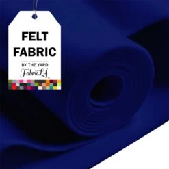 FabricLA Acrylic Felt Fabric - 72" Inch Wide 1.6mm Thick Felt By The Yard - Use Soft Felt Sheets For Sewing, Cushion, And Padding, DIY Arts & Crafts (6 Yards, Royal Blue) -Michaels Shop 226163853317328 1