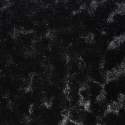 1 Yard Minky Rosebud Fabric Black 58/60" Width Rose Swirl Embossed