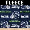 Licensed NFL Seattle Seahawks Fleece 6400-D Fabric By The Yard 1 Licensed NFL Seattle Seahawks Fleece 6400-D Fabric By The Yard -Michaels Shop 273728872869552