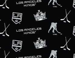 Sykel Enterprises NHL Team Fleece Blanket Fabric-Los Angeles Kings Classic All Over Fleece Fabric -Michaels Shop 278885366252560 2