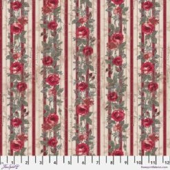 Wallpaper In Red (pwth227.red) | Eclectic Elements Palette In Red | Tim Holtz | Free Spirit