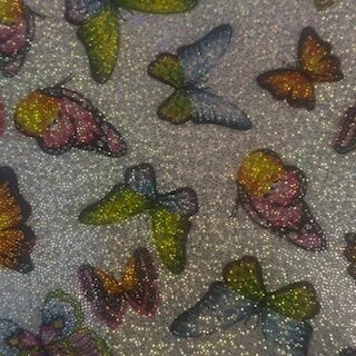 1 Yard Butterfly Hologram Polyester Spandex Fabric for Creative Wearables, Party Outfits, and DIY Designs 60 Inch Width White Silver 1 Yard Butterfly Hologram Polyester Spandex Fabric For Creative Wearables, Party Outfits, And DIY Designs 60 Inch Width White Silver -Michaels Shop 312451602654128 1