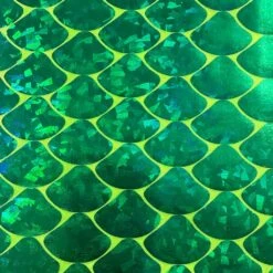 1 Yard Big Mermaid Shell Hologram Nylon Spandex Fabric 58/60 Inch Width Gold -Michaels Shop 312452013695920 5