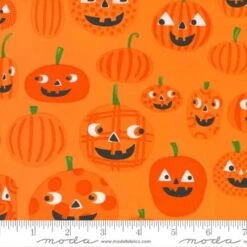 Too Cute To Spook Orange Pumpkin 44"/45" Fabric Per Yard -Michaels Shop 337734482892720 2