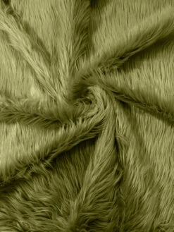 1 Yard Solid Faux Fur Fabric For Costumes, Decor, Pillows & Beddings Olive Green -Michaels Shop 343431157810096 2
