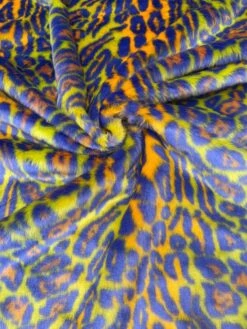 1 Yard Leopard Tie Dyed Faux Fur Fabric Black Light Reflective For Costumes And Decor Orange/Lime/Purple 9 1 Yard Leopard Tie Dyed Faux Fur Fabric Black Light Reflective For Costumes And Decor Orange/Lime/Purple -Michaels Shop 348911343525296 6