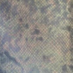 1 Yard Foiled Diamond Snake Velvet Polyester Spandex Fabric 60 Inch Width White Illusion