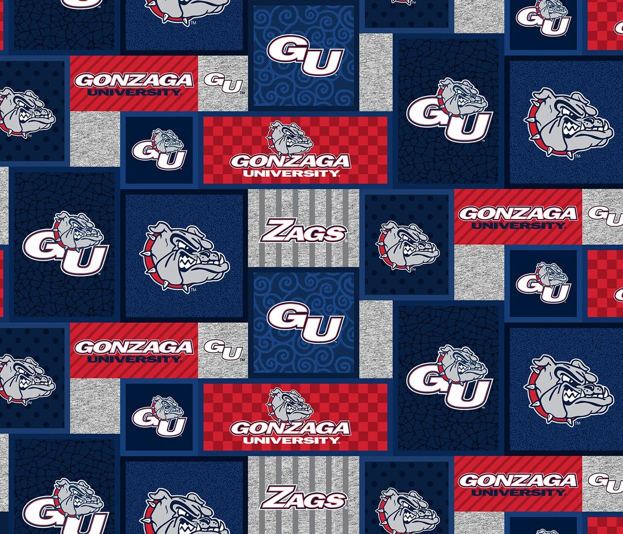 Sykel Enterprises-Gonzaga University Fleece Fabric-Gonzaga Bulldogs College Patch Fleece Blanket Fabric-Sold by the yard Sykel Enterprises-Gonzaga University Fleece Fabric-Gonzaga Bulldogs College Patch Fleece Blanket Fabric-Sold By The Yard -Michaels Shop 368605216270816