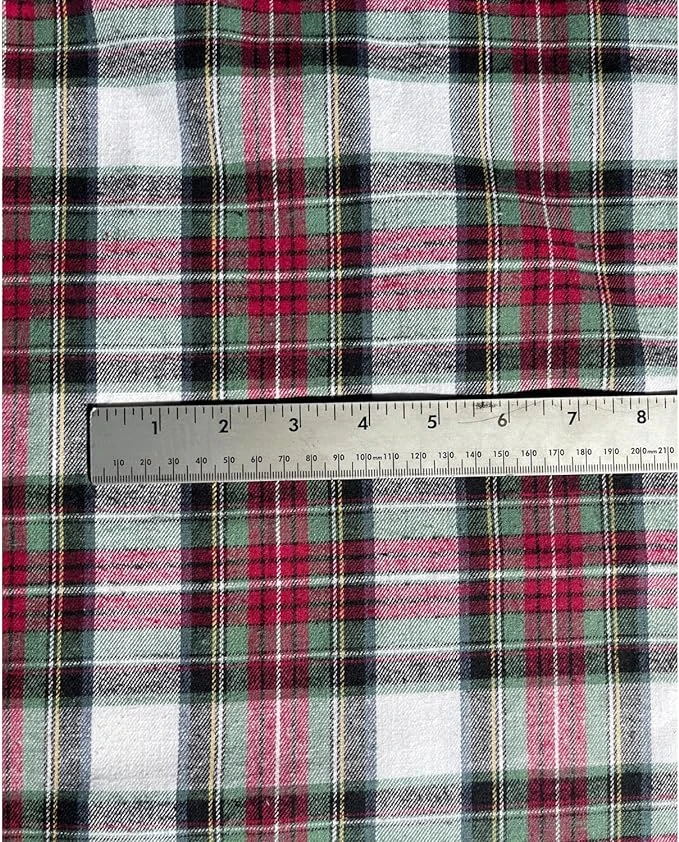 FabricLA 100% Cotton Flannel Fabric - 58/60" Inches (150 CM) - Cotton Tartan Flannel Fabric - Use as Blanket, PJ, Shirt, Cloth Flannel Craft Fabric - Multi, 1 Yard FabricLA 100% Cotton Flannel Fabric - 58/60" Inches (150 CM) - Cotton Tartan Flannel Fabric - Use As Blanket, PJ, Shirt, Cloth Flannel Craft Fabric - Multi, 1 Yard -Michaels Shop 369609779288800 3