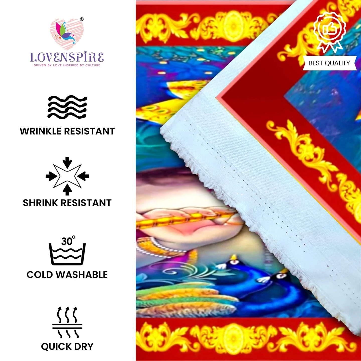 Radha Krishna Backdrop Indian Traditional Cloth 5x8 Feet Backdrop Pooja Wall Decor Indian Wall Art Photo Decor Banner Indian Janmashtami Decor Decorative Pooja Cloth Radha Krishna Backdrop Indian Traditional Cloth 5x8 Feet Backdrop Pooja Wall Decor Indian Wall Art Photo Decor Banner Indian Janmashtami Decor Decorative Pooja Cloth -Michaels Shop 372750066906800 2