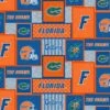 Sykel Enterprises-University Of Florida Fleece Fabric-Florida Gators College Patch Fleece Blanket Fabric-Sold By The Yard 1 Sykel Enterprises-University Of Florida Fleece Fabric-Florida Gators College Patch Fleece Blanket Fabric-Sold By The Yard -Michaels Shop 406121050958304