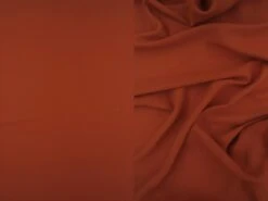 1 Yard Wool Dobby Solid Woven Fabric Soft Textured Drapery Upholstery 57/58" Width RUST