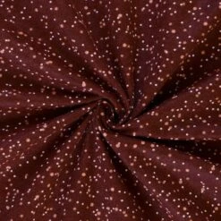 Mook Fabrics Dotted Flannel Fabric [108 In. Wide] - By The Yard Tawny Port