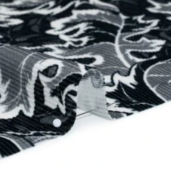 1 Yard Black White Gray Oak Leaves Soft Cotton Print Corduroy Print Fabric 59 Width -Michaels Shop 451903882362800 2