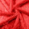 1 Yard Solid Faux Fur Fabric For Costumes, Decor, Pillows & Beddings Red